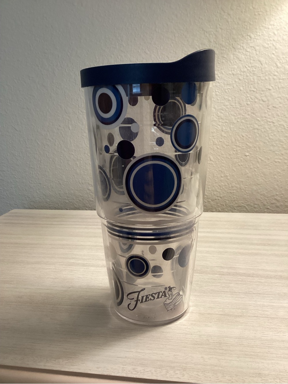 Tervis 1097519 Fiesta - Lapis Dots Insulated Tumbler